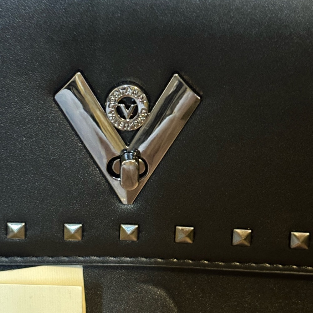 Valentino Orlandi Black Crossbody Bag with Studs - Picture 2 of 11